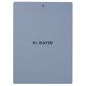 10周年調整のパーソナライズおめでとう クリップボード (裏面)