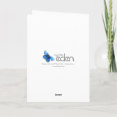 10周年錫婚記念日写真カード カード (裏面)