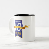 10周年 ツートーンマグカップ (正面左)