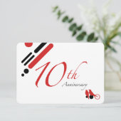 10周年（鳥たちを改造） 招待状 (スタンド正面)