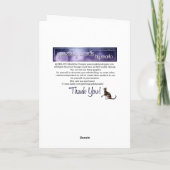 10周年 D2 ハッピーバースデーグリーティングカード カード (裏面)