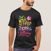 10回目おめでとう！輝け！10 Tシャツ (正面)