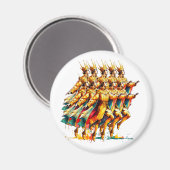 10大主の跳躍 | クリスマスの12日 マグネット (正面/裏面)