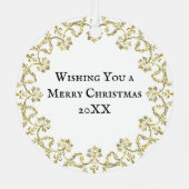 10大主の跳躍 | クリスマスの12日 メタルオーナメント (裏面)