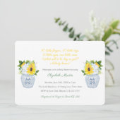 10小指の詩の赤男女兼用ちゃんシャワー 招待状 (スタンド正面)