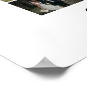 10年の愛と記憶 結婚記念日 18枚の写真 ポスター (角)