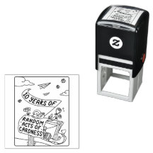 10年の無作為スタンプ