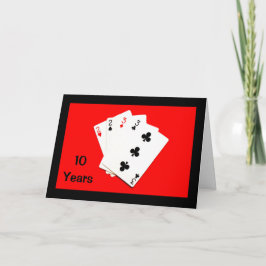 10年は大きな出来事！記念カード カード
