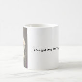 10年も私をゲットしてくれたね! 結婚記念日 コーヒーマグ コーヒーマグカップ (中央)
