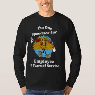 10年サービスTaco 10th Employee Work Annive Tシャツ