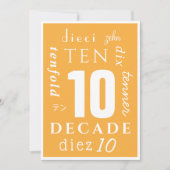 10年ソバ カード (正面)