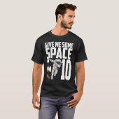 10年宇宙宇宙飛行士Pl宇宙飛行士10誕生日 Tシャツ (正面フル)