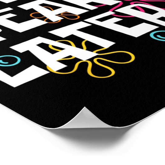 10年後おもしろいミーム10歳10歳 ポスター (角)