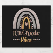 10年生の雰囲気 10年生のバックトゥスクール ビールラベル (シングルラベル)