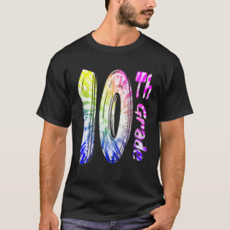 10年生T型ハロー10年生スクワッドバックおもしろい Tシャツ