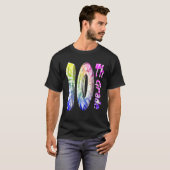10年生T型ハロー10年生スクワッドバックおもしろい Tシャツ (正面フル)