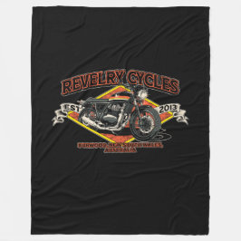10年祝のRevelry Cycles フリースブランケット