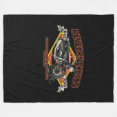 10年祝のRevelry Cycles フリースブランケット (正面(横))