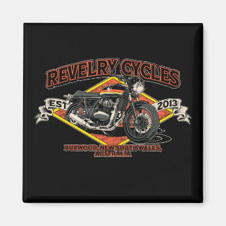 10年祝のRevelry Cycles Magnet マグネット
