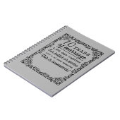 10年結婚記念日 ノートブック (左側)