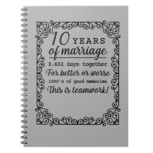 10年結婚記念日