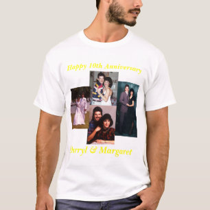 10年結婚記念日 Tシャツ