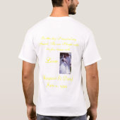 10年結婚記念日 Tシャツ (裏面)