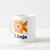 10年間のマグ コーヒーマグカップ (正面左)