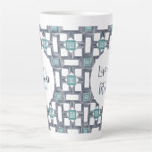 10年間の社会誕生日17oz カフェラテマグ (正面)