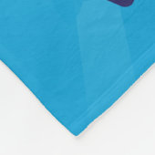 10年間のWebkinzのシルエット フリースブランケット (角)