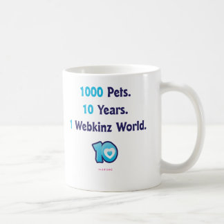 10年間のWebkinz Stats コーヒーマグカップ
