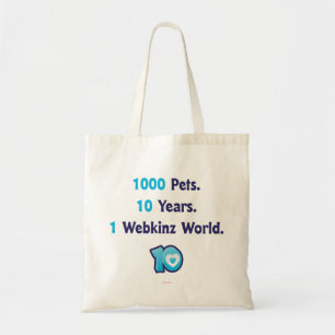 10年間のWebkinz Stats トートバッグ