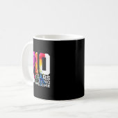 10年間最高にカッコイイ!サッカー10歳の誕生日 コーヒーマグカップ (正面左)