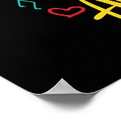 10年120ヶ月誕生日 ポスター (角)