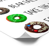 10戒はメッセージおもしろいユーモアの宗教をリストする ポスター (角)