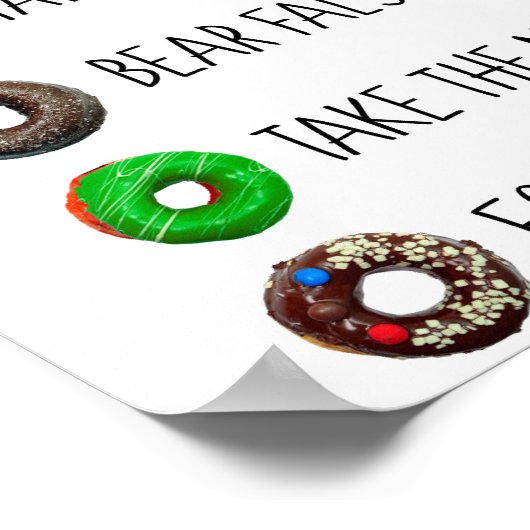 10戒はメッセージおもしろいユーモアの宗教をリストする ポスター (角)