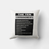 10戒バイブル聖書聖書宗教学 クッション (裏面)