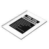 10戒バイブル聖書聖書宗教学 ノートブック (左側)