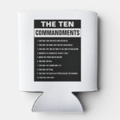 10戒バイブル聖書聖書宗教学 缶クーラー (裏面)