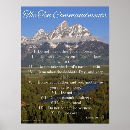 10戒ポスター ポスター (正面)