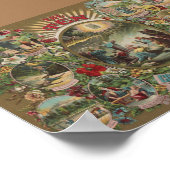 10戒ヴィンテージカトリック ポスター (角)