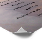 10戒 – 天気雲ポスター ポスター (角)