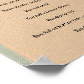 10戒 – 石柱ポスター ポスター (角)