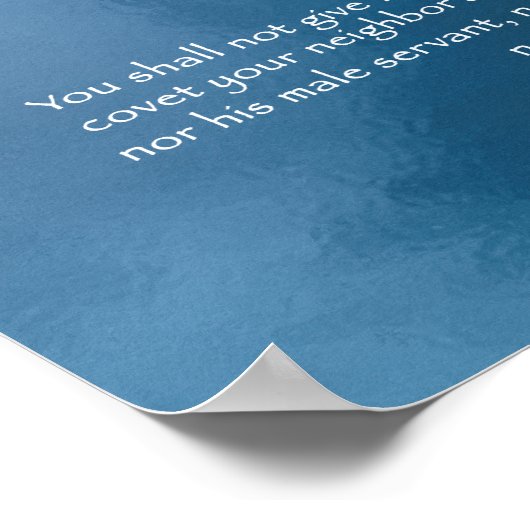 10戒（青） ポスター (角)