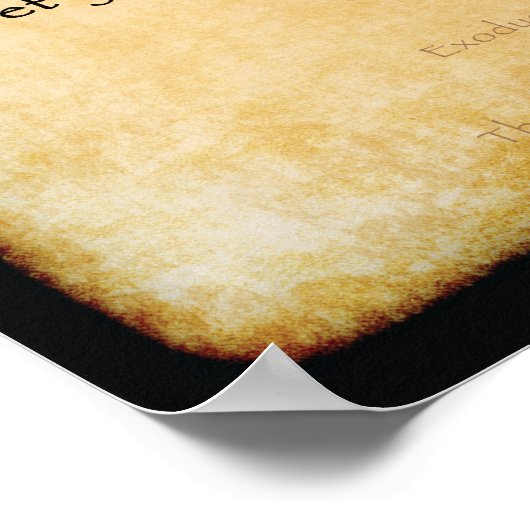 10戒Brown XL ポスター (角)