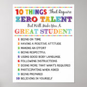 10教室素晴らしの内容 ポスター (正面)