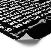 10整備士 ポスター (角)