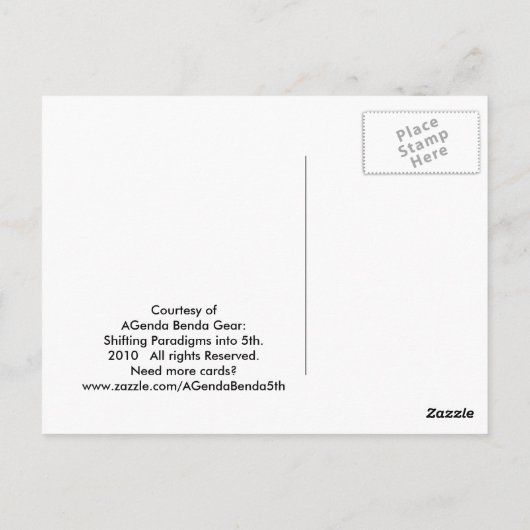 10既知のいじめの防止はがき ポストカード (裏面)