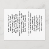 10既知のいじめの防止はがき ポストカード (正面)