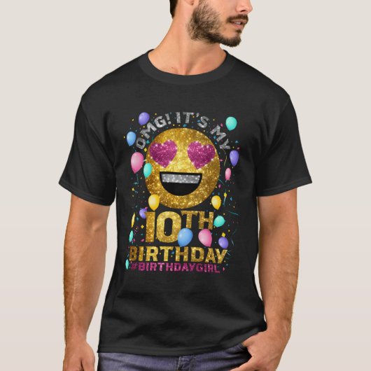 10日だ Tシャツ (正面)